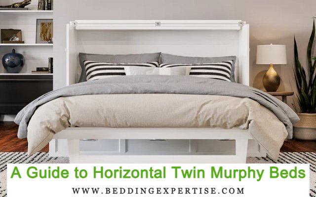 horizontal twin murphy bed