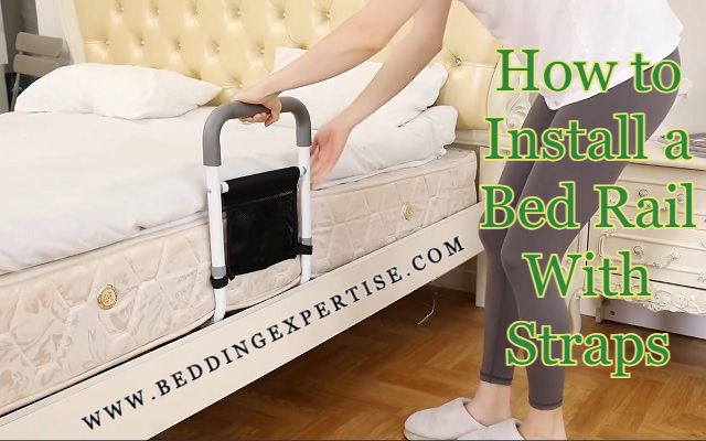 How to Install a Bed Rail With Straps