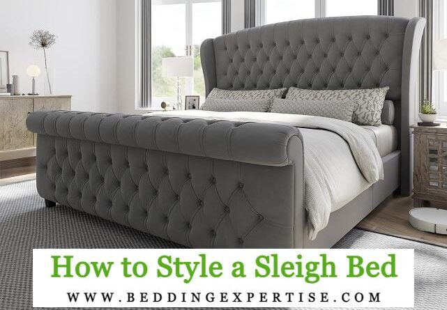 How to Style a Sleigh Bed