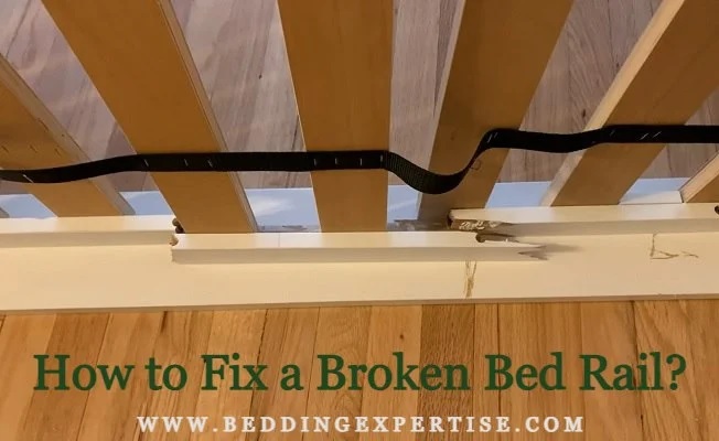 how to fix a broken bed rail