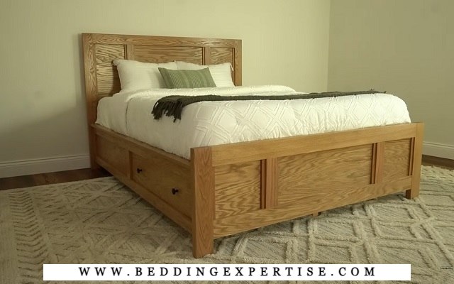 upgrade existing bottom storage bed with plywood top