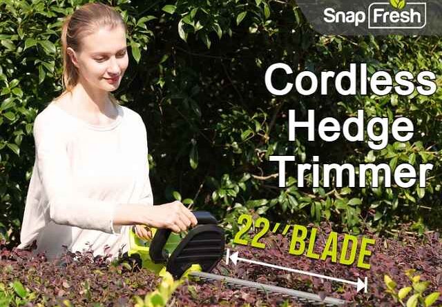 cordless hedge trimmer