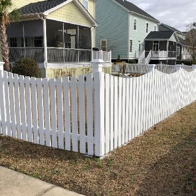 wooden fencing