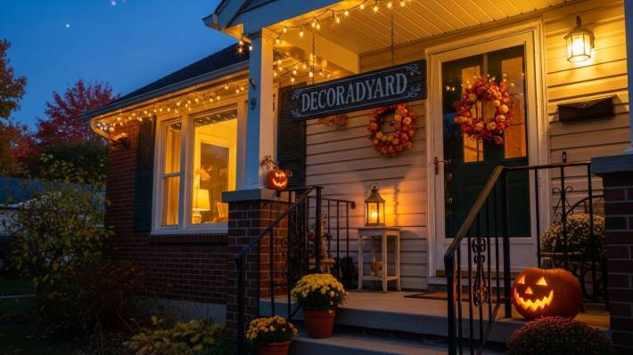 Decoration tips with lighting